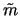 $\tilde{m}$