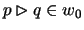 $\neg(p\rhd q
\wedge \Box \Box \neg p)$