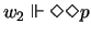 $\Diamond
\Diamond p\leftrightarrow_{\mathit{IL}} \neg(\Diamond p\rhd \bot )$