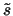 $\tilde{s}$